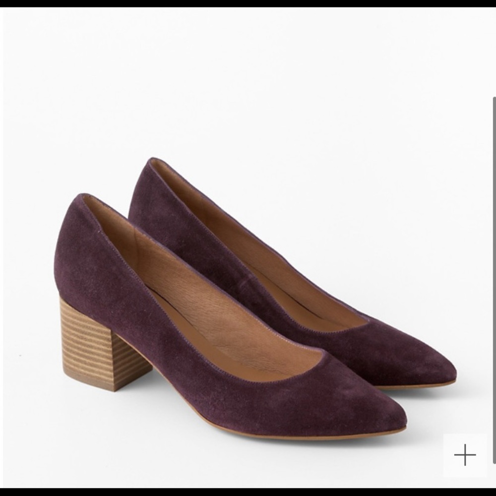 Garnet Hill Anna Block Heel size 10